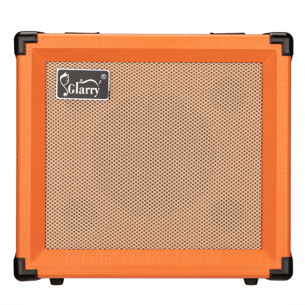 【AM不售卖】Glarry 15.00W 电吉他音箱 GEA-15 橘色-5