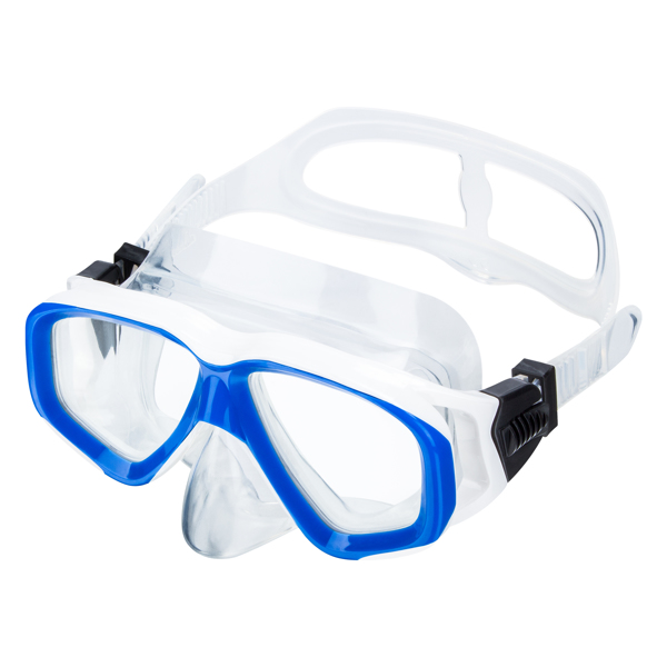 夏季游泳镜/成人潜水镜带鼻罩游泳防护潜水面罩-8