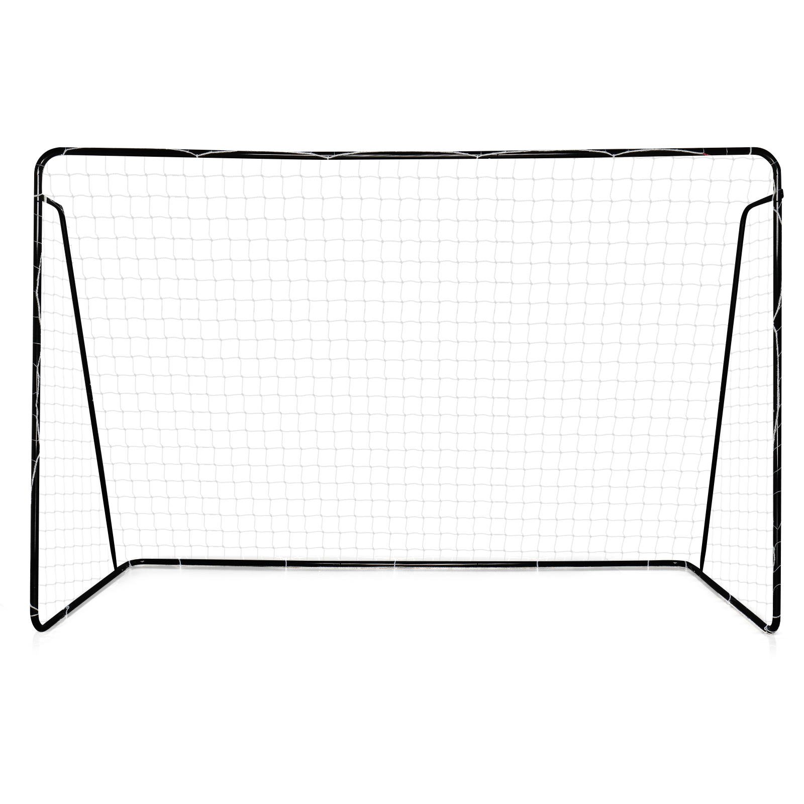 300*200*120cm Galvanized Steel Pipe Football Goal Bright Black