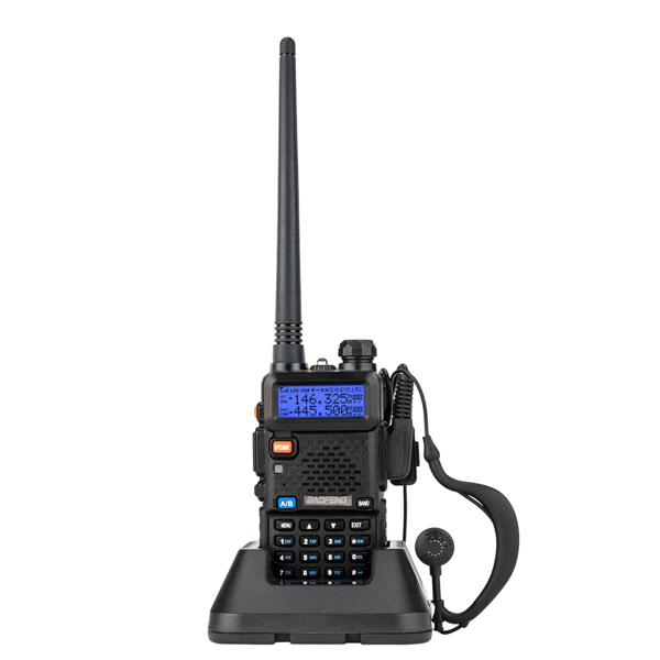 美规 BF-UV5R 5.00W 1500mAh 模拟对讲机 双频段分体充加耳机 成人-24