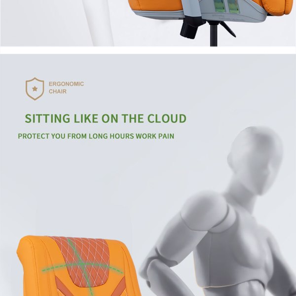 中背气垫式人体工学椅-6