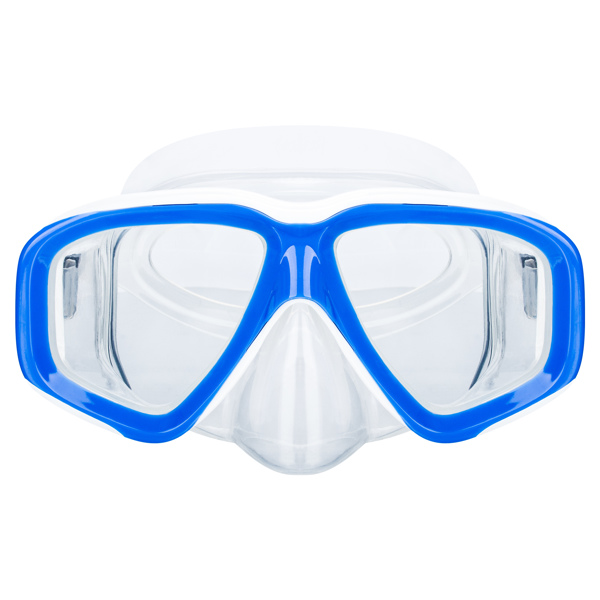 夏季游泳镜/成人潜水镜带鼻罩游泳防护潜水面罩-11