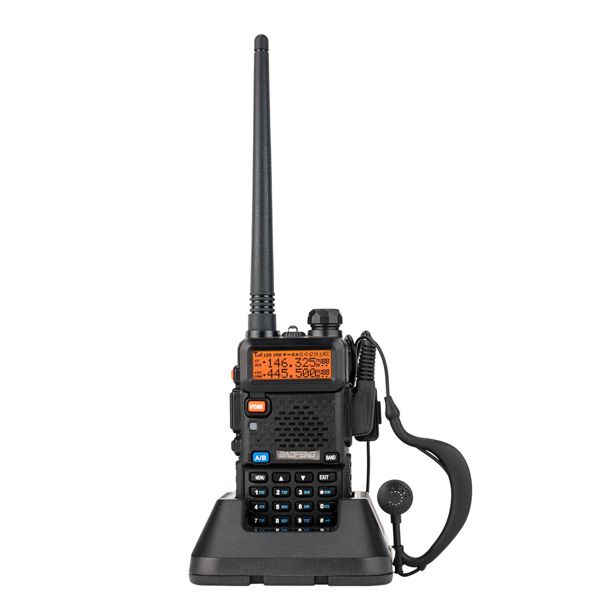 美规 BF-UV5R 5.00W 1500mAh 模拟对讲机 双频段分体充加耳机 成人-29