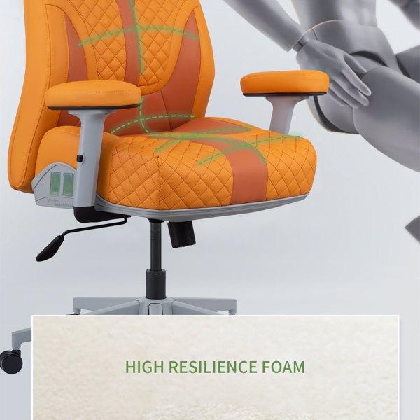 低背气垫式人体工学椅-7
