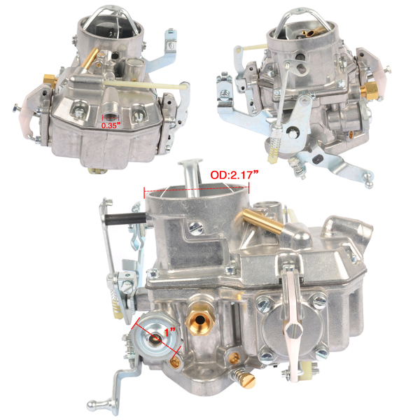 Autolite Carburetor for Ford straight-6 engine truck F100 Fairlane Mustang-6