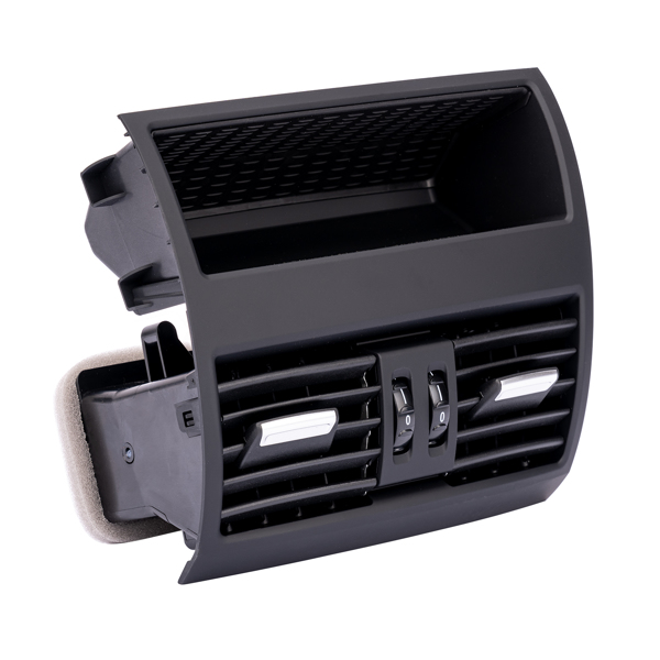 空调出风口 Rear AC Fresh Air Outlet Center Console Vent Grille Cover Black for BMW  F11 LCI-3