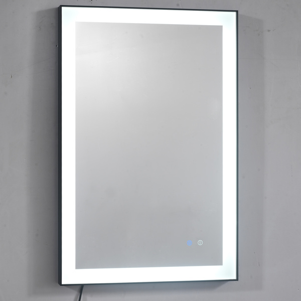 36英寸LED照明浴室壁挂镜，高流明+防雾单独控制-17