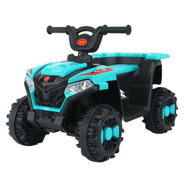 6V 骑乘 ATV、4 轮沙滩骑乘汽车、电池供电儿童 ATV、前进/倒退开关--绿色-1