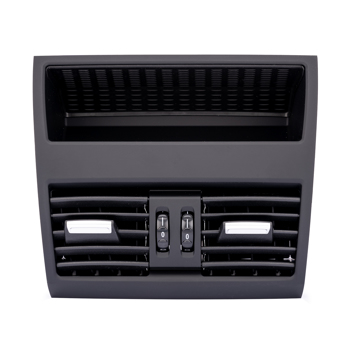 空调出风口 Rear AC Fresh Air Outlet Center Console Vent Grille Cover Black for BMW  F11 LCI