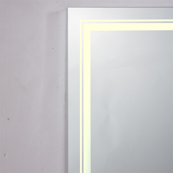 32英寸LED照明浴室壁挂式镜子，具有高流明+防雾单独控制+调光功能-34