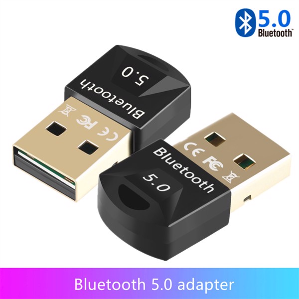 USB 5.0 蓝牙 适配器 接收器 无线蓝牙加密狗 高速发射器 无线USB适配器,适用于计算机 PC 笔记本电脑,跨境爆款-2