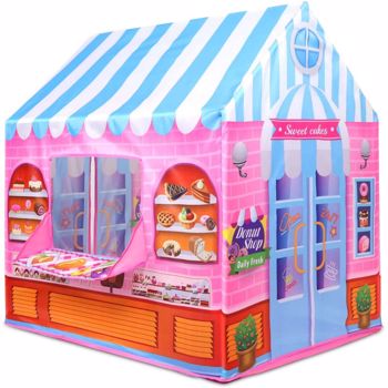 儿童游戏糖果帐篷，幼儿可折叠游戏屋，男孩和女孩的礼物