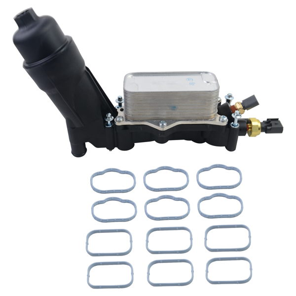 Oil Filter Adapter Housing & Seals For 14-17 Chrysler Dodge Jeep Ram 3.6L 68105583AF -3