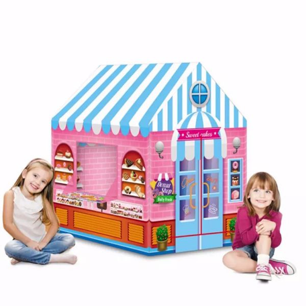 儿童游戏糖果帐篷，幼儿可折叠游戏屋，男孩和女孩的礼物(周末不发货，谨慎下单）-9
