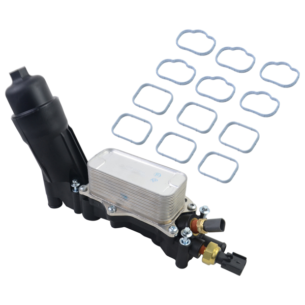 Oil Filter Adapter Housing & Seals For 14-17 Chrysler Dodge Jeep Ram 3.6L 68105583AF -6