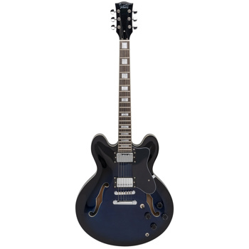 【AM不售卖】Glarry GGS101 双线圈拾音器 黄酸枝指板 爵士电吉他 化蓝色 S101