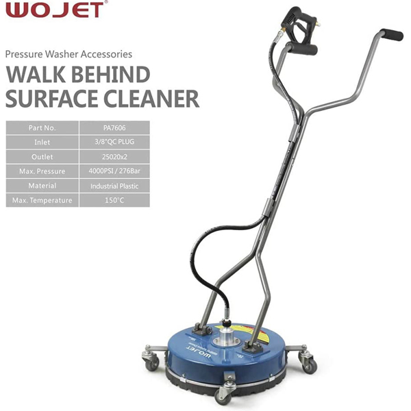 Pressure Washer Surface Cleaner Machine 20" with Castors 4000PSI Commercial PA7606 (20 inch) Pressure Washer Accessories-2