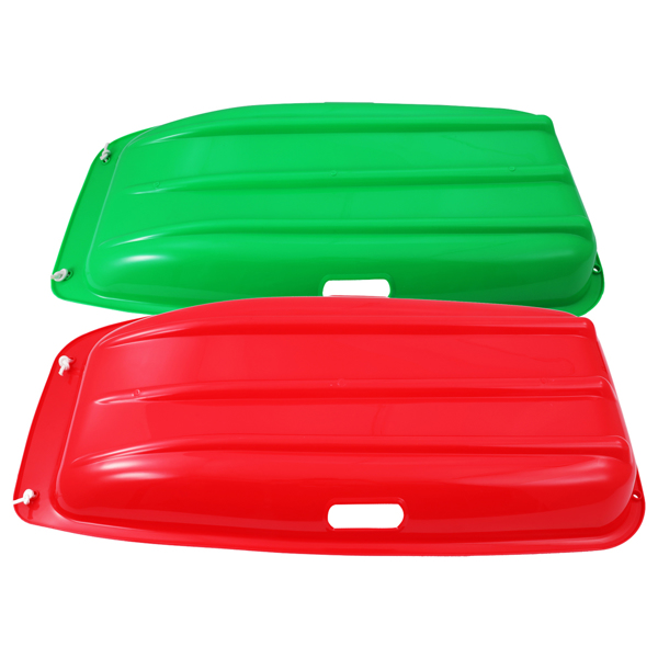  2pcs 88*42*11cm 红绿色 滑雪板 塑料 N001-4