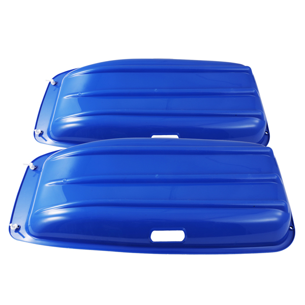  2pcs 88*42*11cm 蓝色 滑雪板 塑料 N001-4
