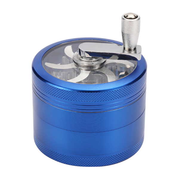 ScarFio 香料研磨机,研磨机带香料手柄的研磨机(蓝色)-9