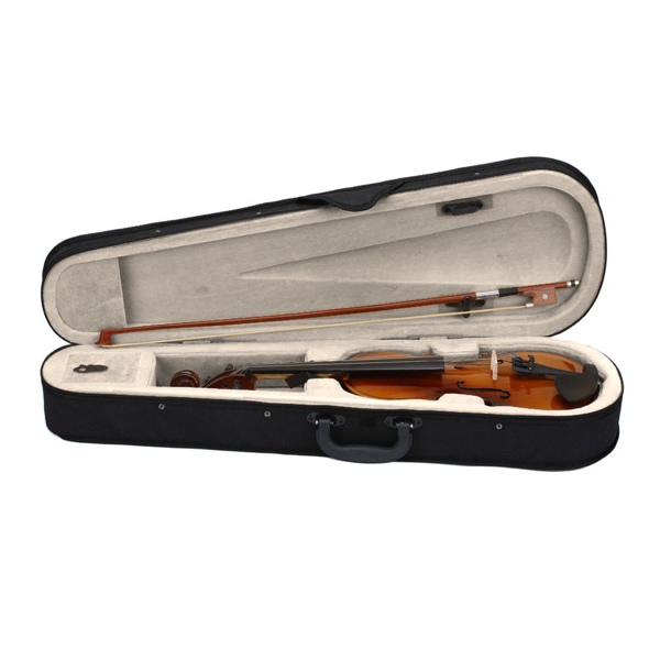 1/2 自然色小提琴+盒+弓子+松香-3