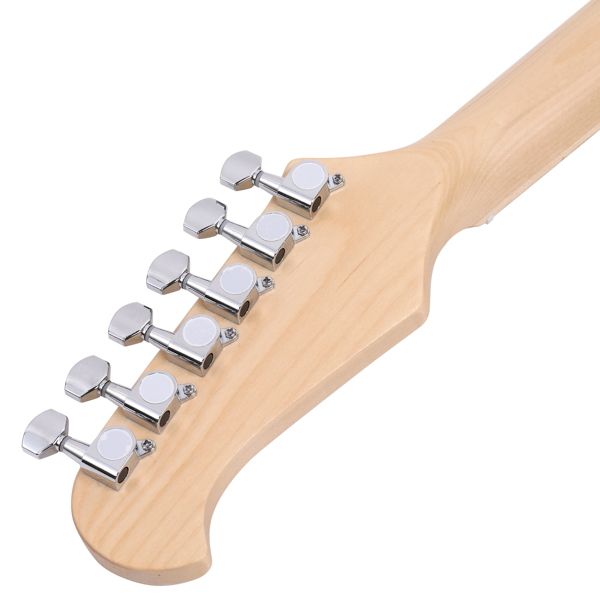  MST 单-单-单拾音器 枫木指板 日落色-白护板 ST电吉他+音箱套装-22
