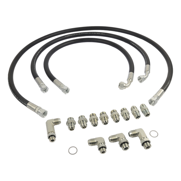 油管套装 Upgraded Allison Transmission Cooler Lines for 2001-2005 Chevrolet/GMC 6.6L Duramax Diesel LB7 / LLY DP0153, 21101404-1