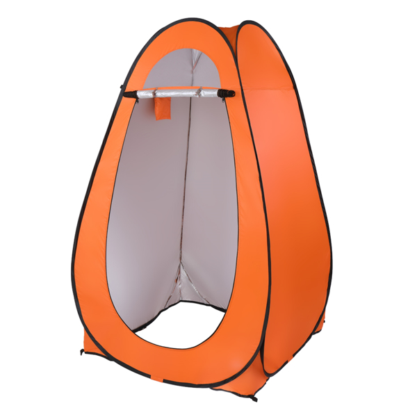 橙色 室外更衣帐室外移动卫生间帐篷-6