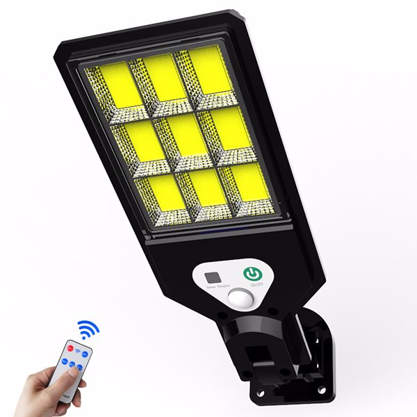 (带电)TY-1160系列LED太阳能感应壁灯遥控器款 白光 3模式（无说明书）-1