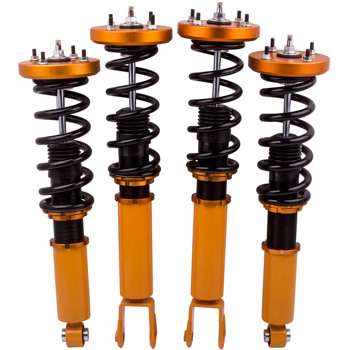 弹簧减震4pcs Air Spring to Coil Spring Conversion Kit Shock For Jaguar XJ8 2003-2009