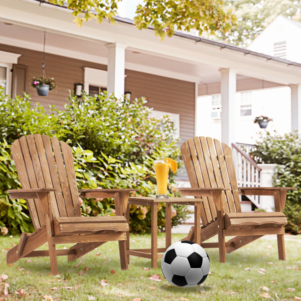 木制户外折叠椅子一套2张木制休闲椅，用于花园、花园、草坪、后院、甲板、池边、消防坑、半组装、，-6