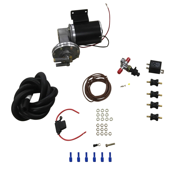 真空泵 Electric Vacuum Pump Kit Mounting Hardware for Brake Booster 12 Volt 18 to 22-1