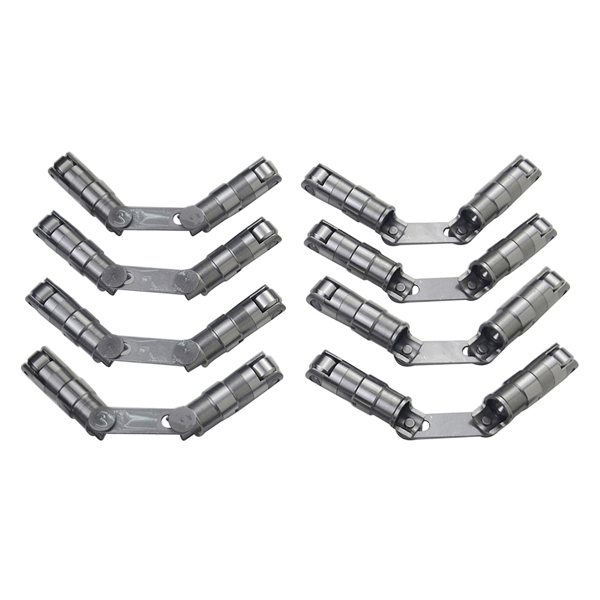 气门挺柱 Retro-Fit Hydraulic Roller Lifters Link Bar Small Block for Chevy SBC 350 265 - 400 V8-8