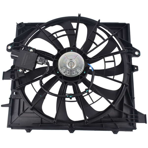 散热器风扇 Radiator Cooling Fan 84001484, GM3115283 for 2013-2016 Cadillac ATS CTS Center (submodel: Base, Luxury, Performance, Premium) For Models With Standard Duty Cooling-9
