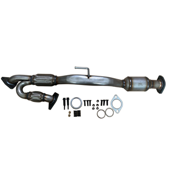 三元催化器 Rear Catalytic Converter with Flex Pipe For Infiniti JX35 QX60 Nissan Altima Murano Quest Pathfinder 3.5L V6 54976