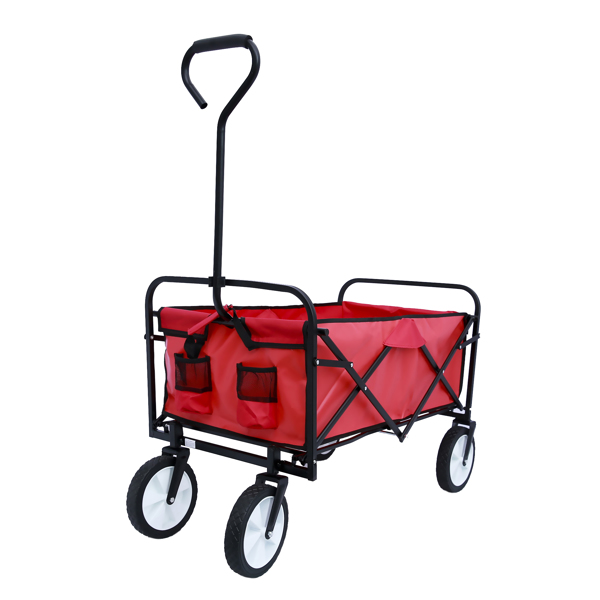 折叠货车花园购物海滩车（红色）-21