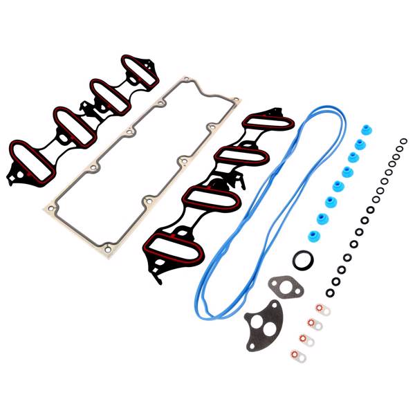 进气歧管垫片套装 Intake Manifold Gasket Kit for Buick Cadillac Chevy GMC Saab 4.8L 5.3L 6.0L V8 MS98016T MIS16340-8