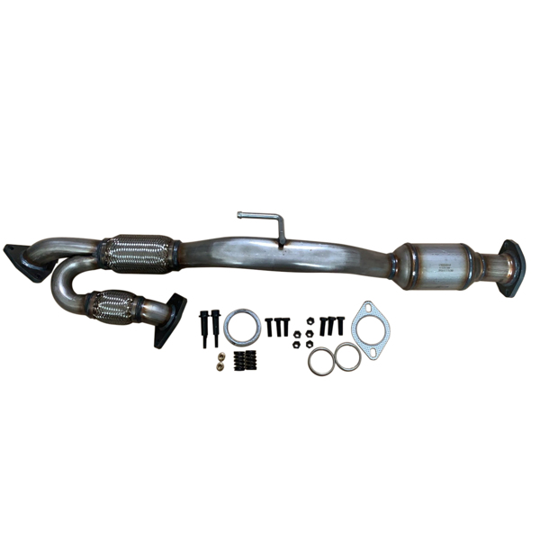 三元催化器 Rear Catalytic Converter with Flex Pipe For Infiniti JX35 QX60 Nissan Altima Murano Quest Pathfinder 3.5L V6 54976-1