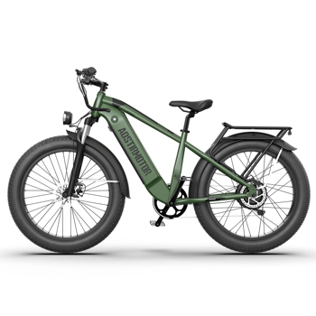 AOSTIRMOTOR新型26英寸1000W电动自行车胖轮胎52V15AH成人可拆卸锂电池