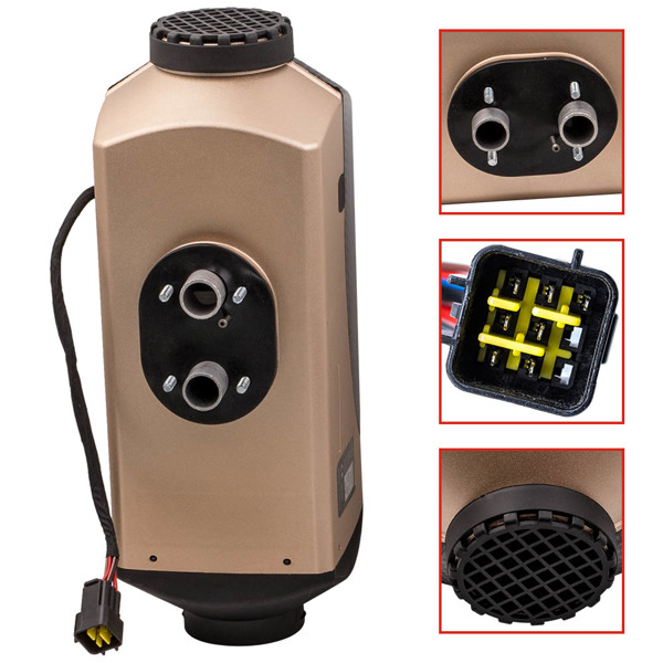 驻车加热器12V 2-5KW Diesel Air Heater For Truck SUV Truck Caravan Motorhome LCD Display-3