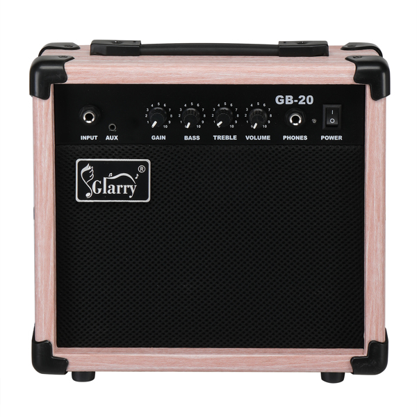 【AM不售卖】Glarry 20.00W 电贝司音箱 GB-20 自然色-6