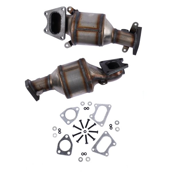 三元催化器 Catalytic Converters Bank 1 and 2 For Honda Accord Odyssey Ridgeline Pilot Acura MDX TL 3.0L 3.5L 2003-2008 16450+16451 641355+641356 40656+40657-2