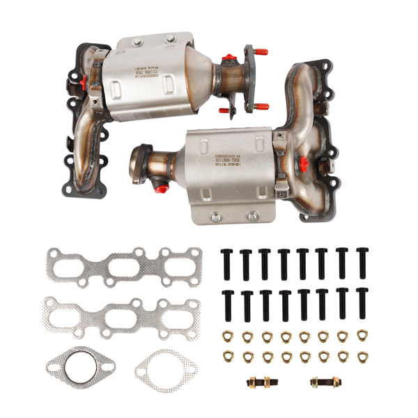 三元催化器 Catalytic Converter Left+Right for Ford Explorer Flex Taurus Lincoln MKS MKT MKZ 3.5L 3.7L 2013-2019 674255+674256-1