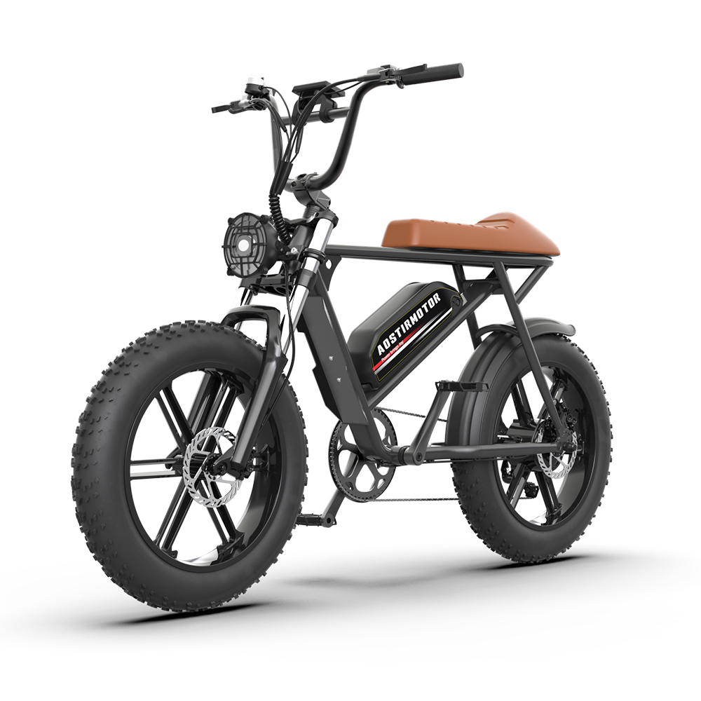 AOSTIRMOTOR STORM new pattern Electric Bicycle 750W Motor 20" Fat Tire With 48V 13AH Li-Battery 