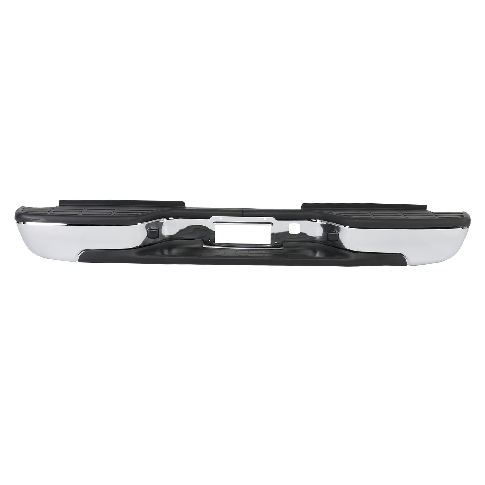 Pickup Rear Bumper Chevrolet Silverado 2500 HD 1999-2007 - Silver/Steel