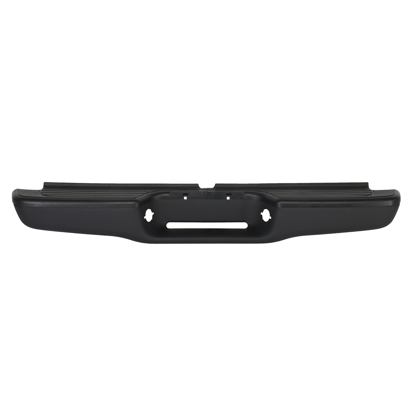 Pickup Rear Bumper  Toyota Tacoma 1995-2004-Black/Steel