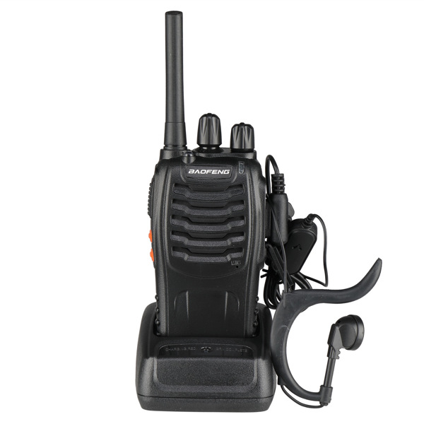  USB BF-88E 2pcs 0.50W 1500mAh 模拟对讲机 手持一体充带耳机 成人-24