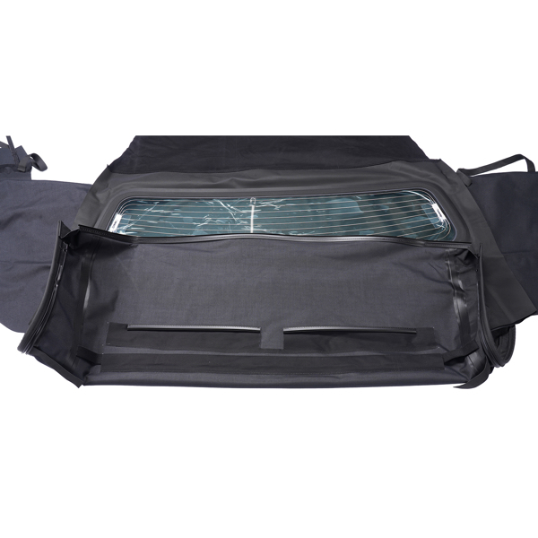 软顶敞篷 Convertible Soft Top w/Heated Glass Window for Ford Mustang 2005-2014 Black, Sailcloth 00422-94 MPDY2635 10-11-MUS-023-6