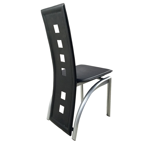 110CM黑清色餐桌套装（本产品将拆分成两个包裹）桌腿为黑色，(替换编码82947862)-22