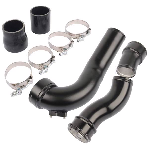 增压管冷却套件 Charge pipe & Boost pipe For BMW F10 F12 F13 535i 640i 740i 740Li N55 3.0L-4